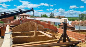 Reconstrución de tejados en Carrión de los Condes