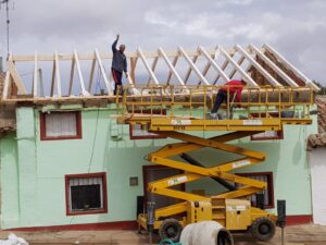 Instalación de extructura